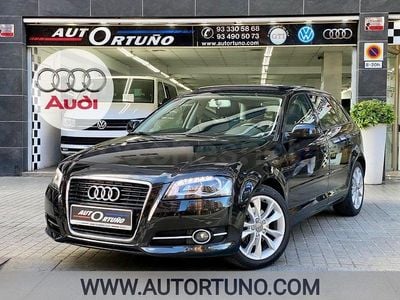 Usado Audi A3 Attraction 140 CV (102 kW) 2011 Negro Utilitario