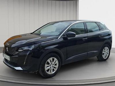 Usado Peugeot 3008 Active 131 CV (96 kW) 2022 Negro SUV