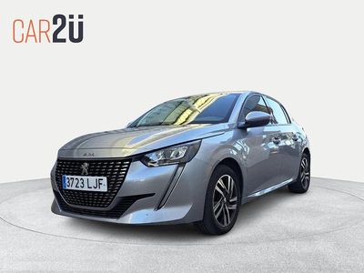 Usado Peugeot 208 Allure 102 CV (75 kW) 2020 Plata Utilitario
