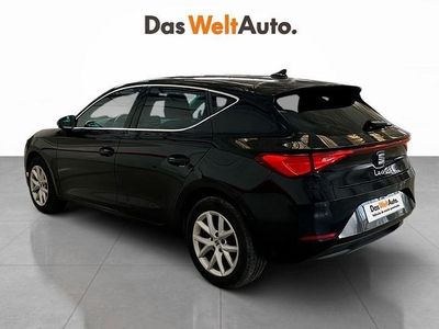 Usado Seat Leon Style 116 CV (85 kW) 2025 Negro Berlina
