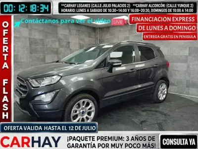 Usado Ford Ecosport Titanium 125 CV (91 kW) 2023 Gris SUV
