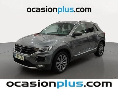 Gris Usado 2021 VW T-Roc Sportline SUV | 24.537 € (Precio justo)