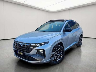 Usado Hyundai Tucson N Line 230 CV (169 kW) 2022 Gris / plata SUV