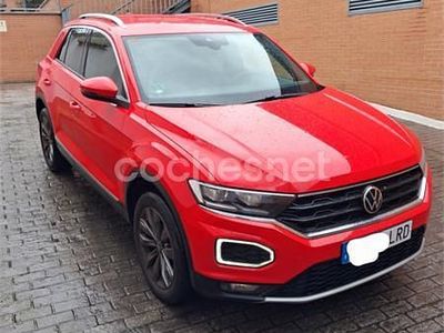 Usado VW T-Roc Sportline 150 CV (110 kW) 2021 Rojo SUV