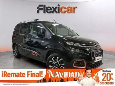 Usado Citroën Berlingo Shine 130 CV (95 kW) 2020 Negro Monovolumen