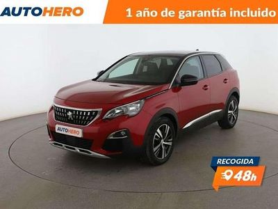 Usado Peugeot 3008 Allure 131 CV (96 kW) 2019 Rojo Monovolumen