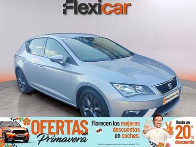 Usado Seat Leon Style 130 CV (95 kW) 2020 Gris Berlina