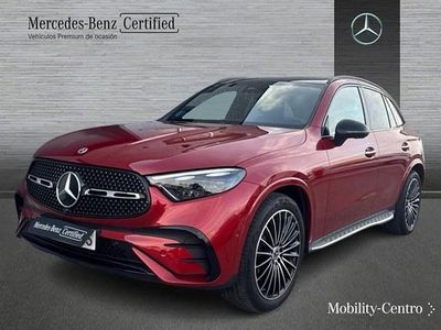 Rojo jacinto metalizado Usado 2023 Mercedes GLC220 AMG line | 56.900 € (Precio justo)