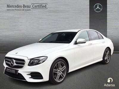 Blanco Usado 2019 Mercedes E220 AMG line Berlina | 34.490 € (Precio justo)