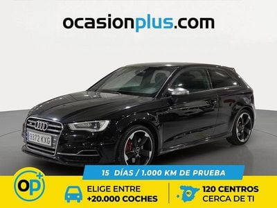 Usado Audi A3 300 CV (220 kW) 2015 Negro Utilitario