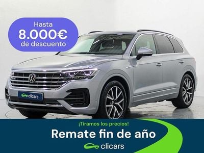 Gris Usado 2021 VW Touareg R-line SUV | 42.290 € (Precio justo)