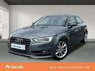 Usado Audi A3 Sportback Ambition 122 CV (89 kW) 2013 Gris / plata Utilitario
