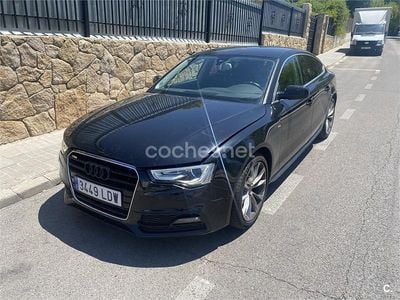 Negro Usado 2015 Audi A5 Sportback S-Line Utilitario | 16.000 € (Precio justo)