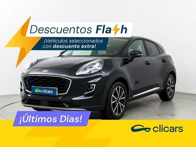 Usado Ford Puma Titanium 120 CV (88 kW) 2021 Negro SUV