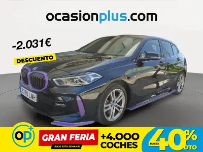Usado BMW 118 140 CV (102 kW) 2021 Negro Utilitario