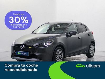 Usado Mazda 2 Exclusive-Line 90 CV (66 kW) 2023 Gris / plata Utilitario