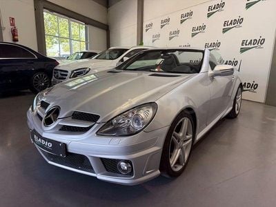 Usado Mercedes SLK350 Edition 305 CV (224 kW) 2010 Gris / plata Descapotable