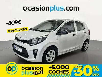 Usado Kia Picanto 67 CV (49 kW) 2019 Gris Utilitario