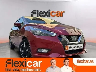 Usado Nissan Micra Acenta 92 CV (67 kW) 2021 Rojo Utilitario
