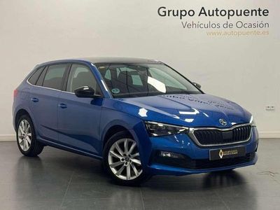 Usado Skoda Scala Style 116 CV (85 kW) 2020 Azul Utilitario