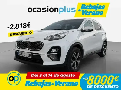 Usado Kia Sportage 115 CV (84 kW) 2019 Blanco SUV