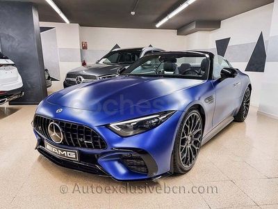Azul Usado 2022 Mercedes SL43 AMG AMG Descapotable | 119.990 €
