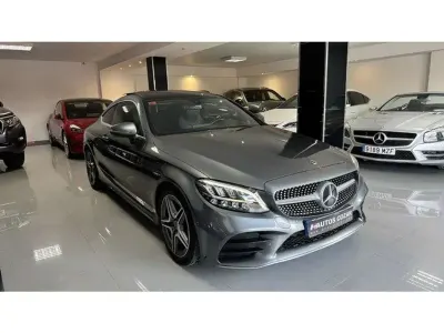 Usado Mercedes C220 194 CV (142 kW) 2018 Gris Coupe