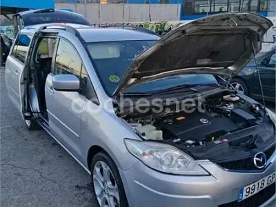 Usado Mazda 5 Active 110 CV (80 kW) 2009 Gris / plata Monovolumen