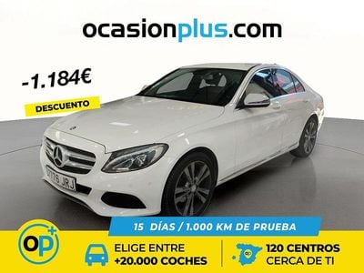Blanco Usado 2016 Mercedes C220 Exclusive Berlina | 14.806 €