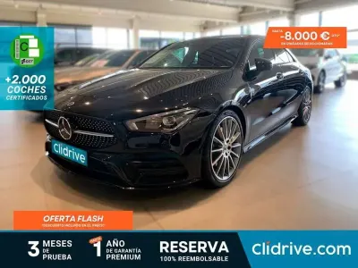 Käytetty Mercedes CLA200 150 HP (110 kW) 2020 Musta Coupe - kaksiovinen