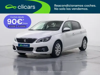 Usado Peugeot 308 Style 110 CV (80 kW) 2020 Blanco Berlina