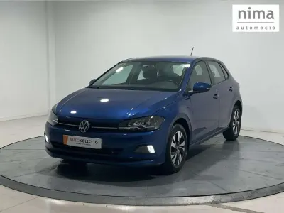 Usado VW Polo Advance 95 CV (69 kW) 2021 Azul Utilitario