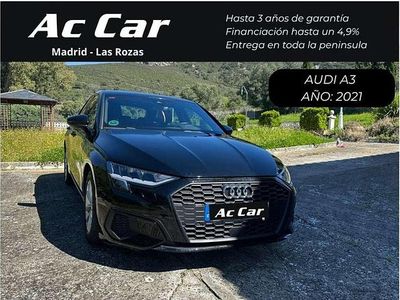 Usado Audi A3 Sportback 150 CV (110 kW) 2021 Negro Utilitario