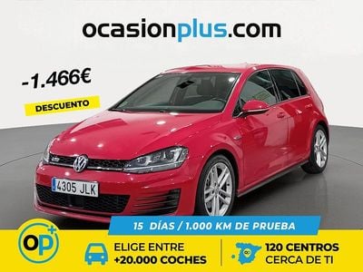 Rojo Usado 2016 VW Golf VII GTD | 19.800 € (Un poco caro)