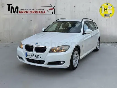 Usado BMW 320 177 CV (130 kW) 2008 Blanco Familiar