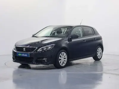 Usado Peugeot 308 Style 131 CV (96 kW) 2018 Azul Utilitario