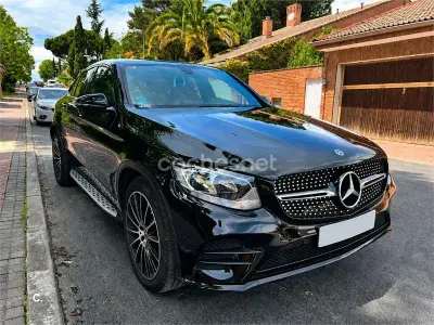 Usado Mercedes GLC350 258 CV (189 kW) 2017 Negro Coupe