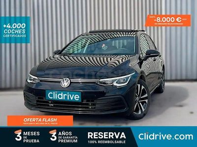 Usado VW Golf VII Style 150 CV (110 kW) 2021 Negro Utilitario