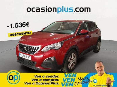 Usado Peugeot 3008 Active 120 CV (88 kW) 2018 Rojo SUV