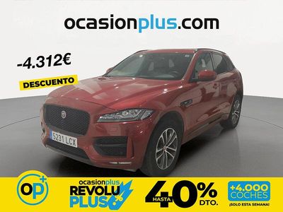 Usado Jaguar F-Pace R-Sport 250 CV (183 kW) 2019 Rojo SUV