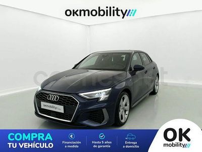 Usado Audi A3 S-Line 150 CV (110 kW) 2023 Azul Berlina
