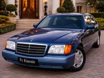 Usado Mercedes 260 286 CV (210 kW) 1991 Azul Berlina