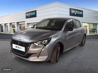 Usado Peugeot 208 Active 100 CV (73 kW) 2022 Gris Utilitario