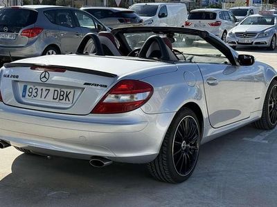 Usado Mercedes SLK200 163 CV (119 kW) 2004 Plateado Descapotable