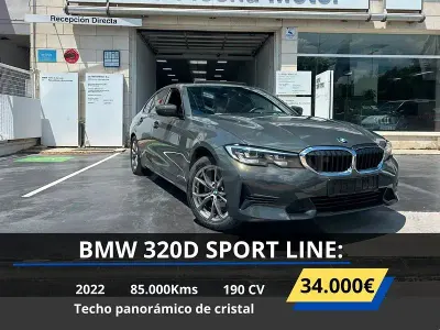 Usado BMW 320 Comfort Edition 190 CV (139 kW) 2022 Gris / plata Berlina