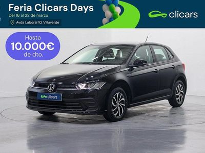 Usado VW Polo Life 95 CV (69 kW) 2022 Negro Utilitario