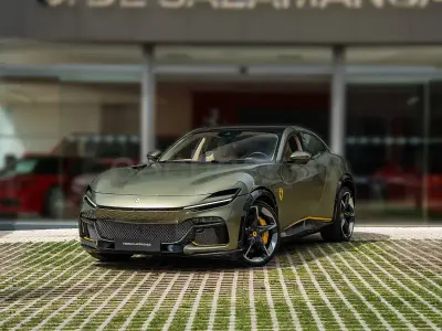 Usado Ferrari Purosangue 725 CV (533 kW) 2024 Verde SUV