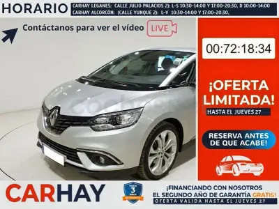 Usado Renault Grand Scénic IV Zen 120 CV (88 kW) 2020 Gris / plata Monovolumen
