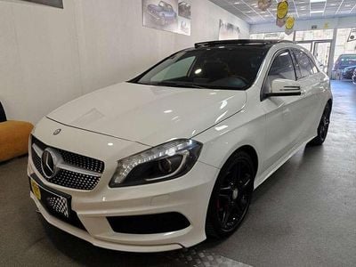 Occasion Mercedes A200 AMG line 136 PK (100 kW) 2015 Wit Hatchback
