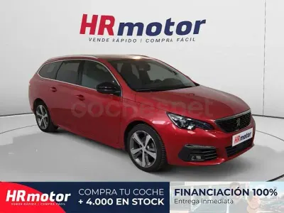 Brugt Peugeot 308 SW GT-line 130 HK (95 kW) 2018 Rød Stationcar